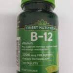 Finest Nutrition Timed Release Vitamin B12 2000mcg, Tablets, 120 ea
