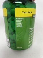 Finest Nutrition Immune System Health Vitamin C with Rose Hips - Pack of 2 Bottles - 200 Tablets Per Bottle - 400 Tablets Total - 1000 mg Per Serving - Image 5