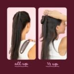 Cobana Banana Clip Hair Clips - Volumizing Hair Claw Clips & Hair Styling Accessories for Thick & Thin Hair - Large 6'' Set of 2 (Black and Brown) - Image 5