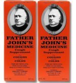 FATHER JOHN'S Cough Medicine, Cough Syrup for Adults and Kids, Dextromethorphan 10mg with Cod Liver Oil (8 Fluid Ounces (Pack of 2))