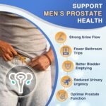 Probiotics for Men Digestive Health, 70 Billion CFUs Mens Probiotic with Enzymes & Saw Palmetto for Prostate - Image 5