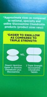 Finest Nutrition Chondroitin Plus Glucosamine - Image 3