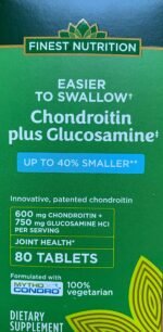 Finest Nutrition Chondroitin Plus Glucosamine