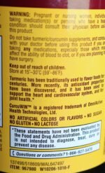 Finest Nutrition - Turmeric Curcumin - Antioxidant Support - 500 Mg - 120 Caplets - Image 3