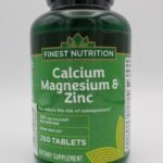 Finest Nutrition Calcium 333 mg Magnesium & Zinc Dietary Supplement Tablets 250 Each